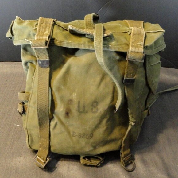Bags Wwii Korean War Pack Field Combat M1945 Buttpack Backpack Army